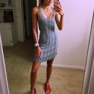 Grey t shirt dress